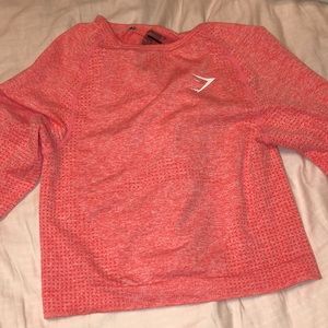 Gymshark seamless long sleeve crop